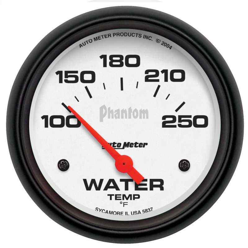 Phantom® Electric Water Temperature Gauge 5837